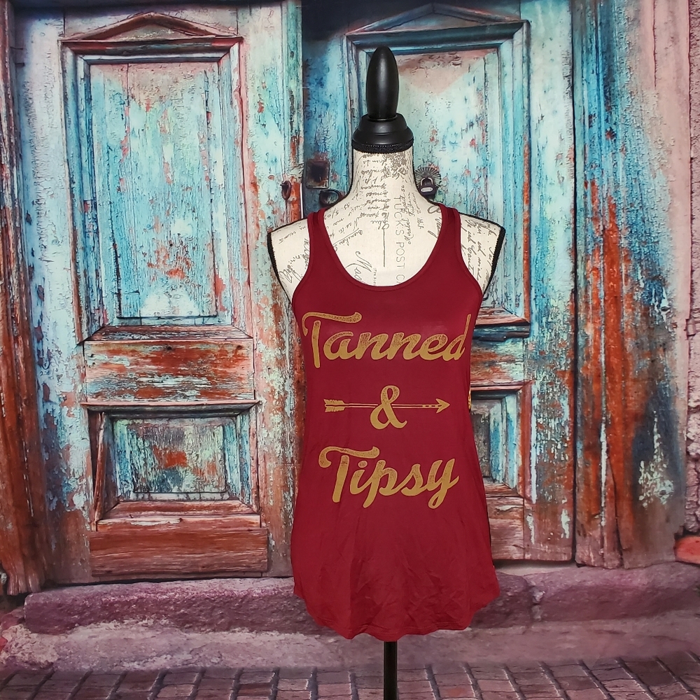 Summer Tank Red - Picture 2 of 5